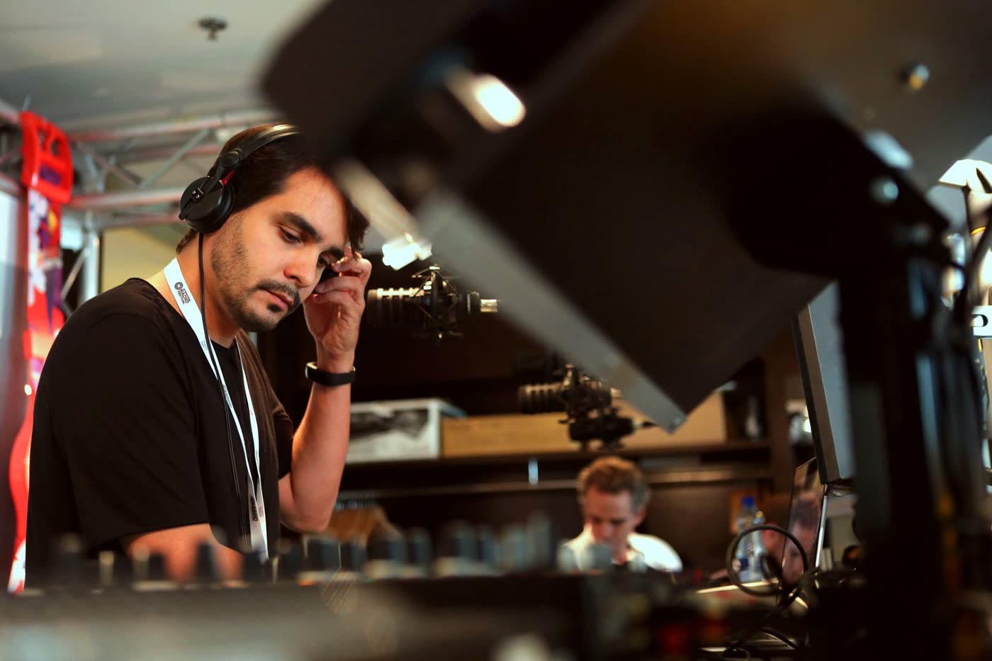 DJ set di Matteo Vanetti all'International Radio Festival, FourPoints by Sheraton, Sihlcity Zurigo